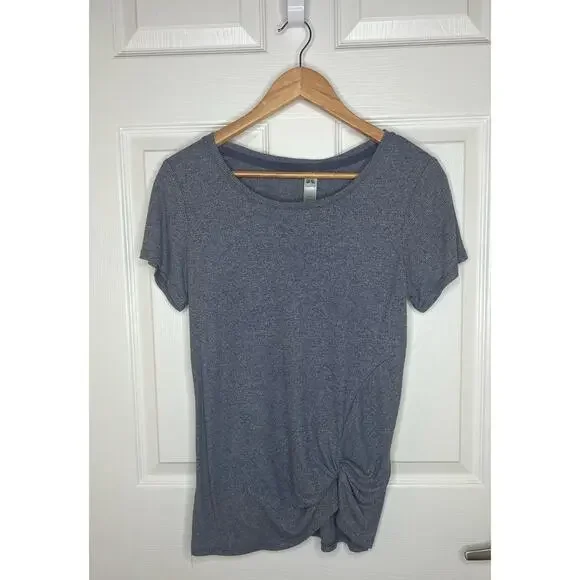 Green Tea Women's Comfortable Ribbed Short Sleeve T-Shirt Shirt Top Size Small S - Picture 3 of 7